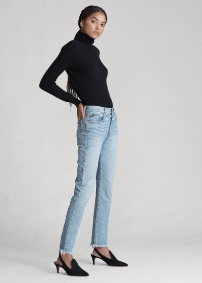 Women's Polo Ralph Lauren Callen High-Rise Slim Jeans | 592768HMT